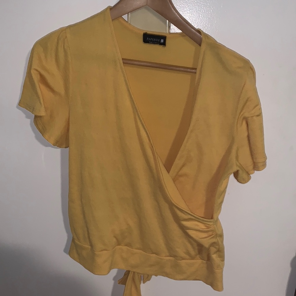 Paperoc Wrap Blouse